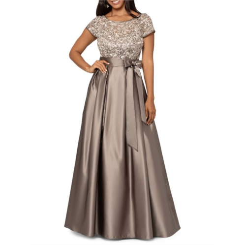 Xscape Sequin A Line Ball Gown