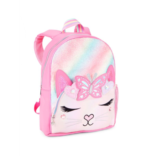 OMG Accessories ?Girls Bella Heart & Butterfly Crown Large Unicorn Backpack