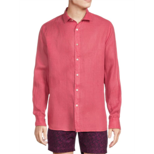 Swims Amalfi Linen Button Down Shirt