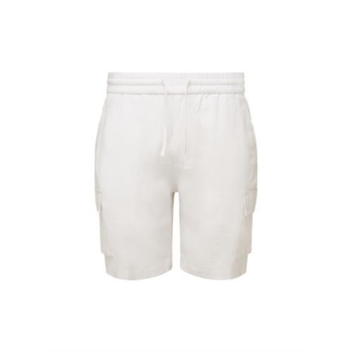 Onia Air Linen Cargo Shorts