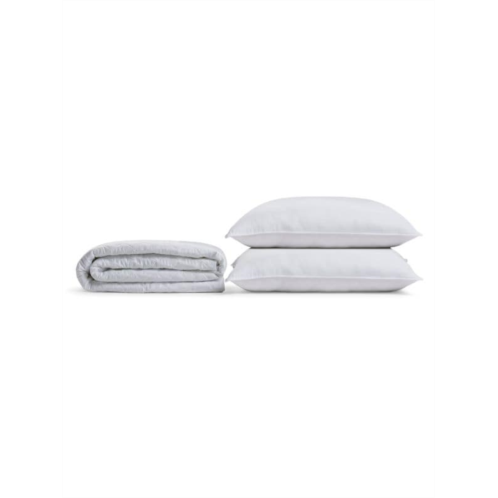 Ella Jayne 234-Thread Count Quilted 3-Piece Mattress Protector & Pillows Set