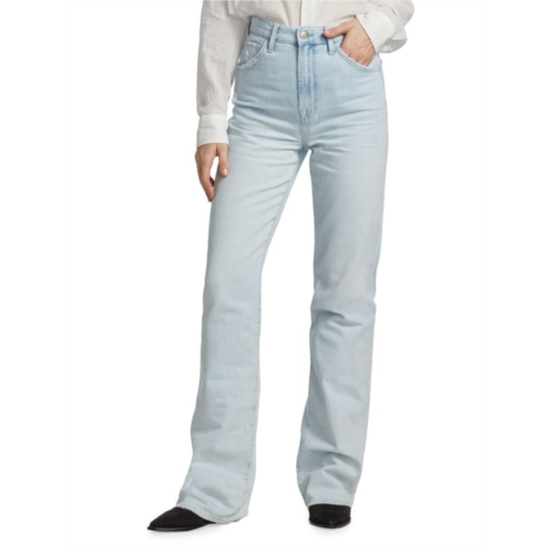 7 For All Mankind Easy Boot High-Waisted Boot-Cut Jeans