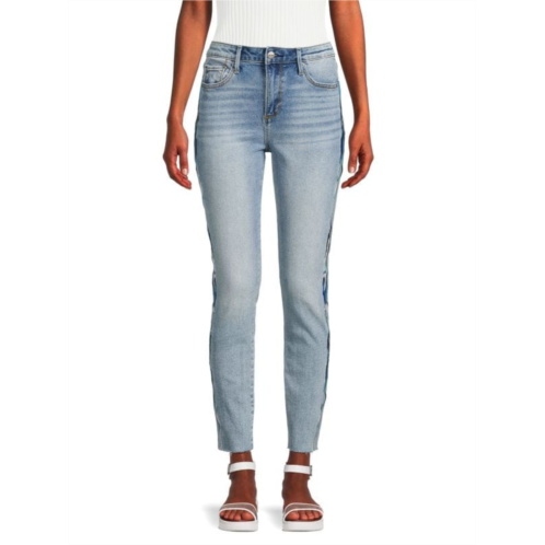 Driftwood Jackie Ikat Skinny Jeans