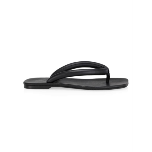 Staud Rio Leather Thong Sandals