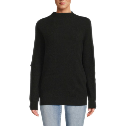 Saks Fifth Avenue 100% Cashmere Funnel Neck Sweater