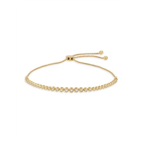 Saks Fifth Avenue 14K Yellow Gold & 0.25 TCW Diamond Bolo Bracelet