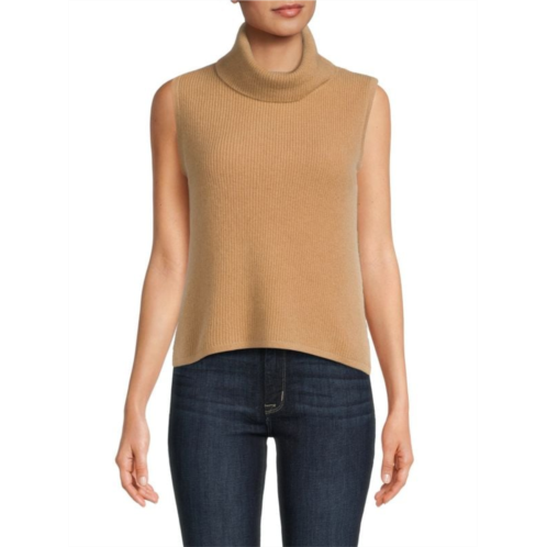Saks Fifth Avenue Ribbed 100% Cashmere Sweater
