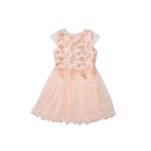 Us Angels Girls Embellished Tulle Dress