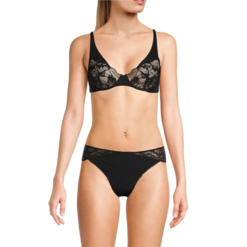 La Perla Sheer Lace Underwire Bralette