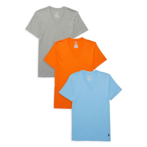 Polo Ralph Lauren 3-Pack Classic Fit V Neck Tees