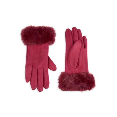 Surell Faux Fur Gloves