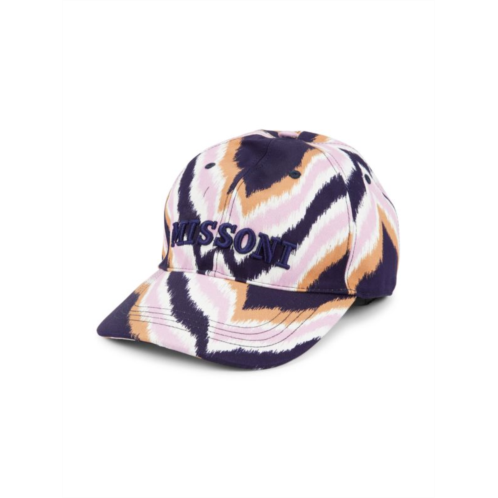 Missoni Animal Print Logo Baseball Cap