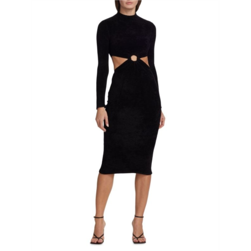 Ronny Kobo Chryssa Knit Midi-Dress