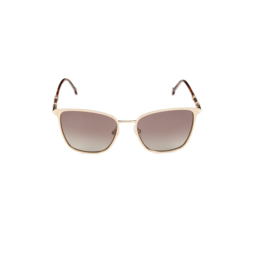 Carolina Herrera 56MM Rectangle Sunglasses