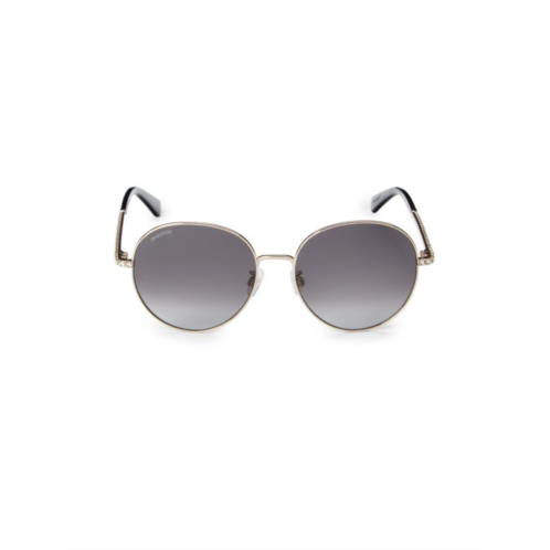 Swarovski 58MM Round Sunglasses