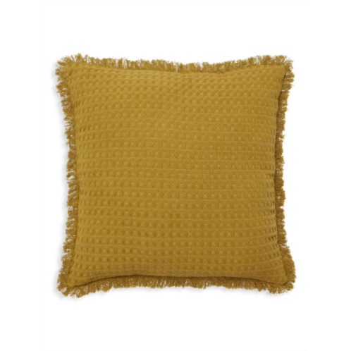 Roselli Agra Waffle Fringe Throw Pillow