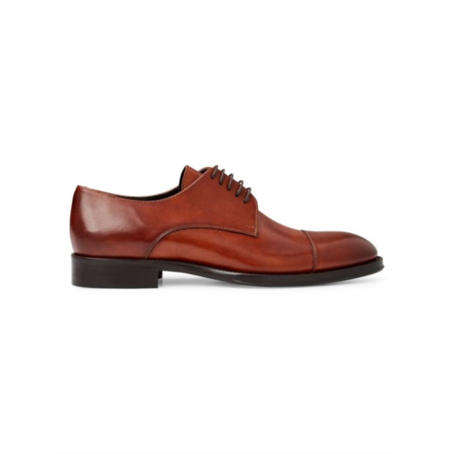 Bruno Magli Ciro Cap Toe Leather Derby Shoes