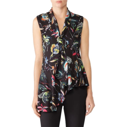 Jason Wu Floral Asymmetric Top