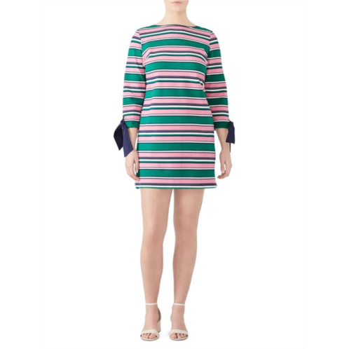 Draper James x Eloquii Striped Mini Shift Dress