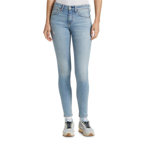 Rag & bone Cate Mid-Rise Stretch Skinny Jeans