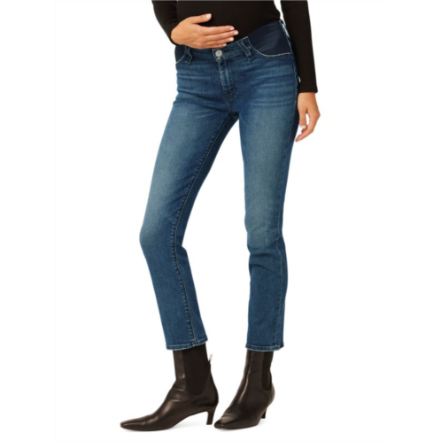 Hudson Nico Mid Rise Straight Ankle Maternity Jeans