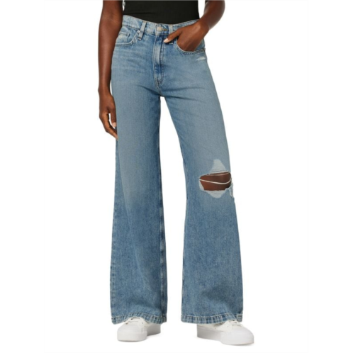 Hudson Jodie High Rise Loose Fit Wide Leg Jeans