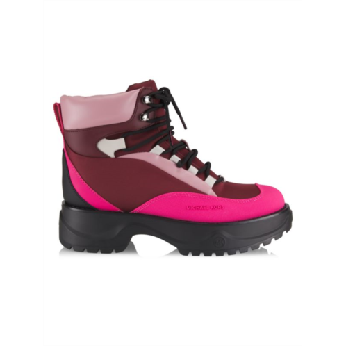 Michael Michael Kors Dupree Colorblock Leather Hiker Boots