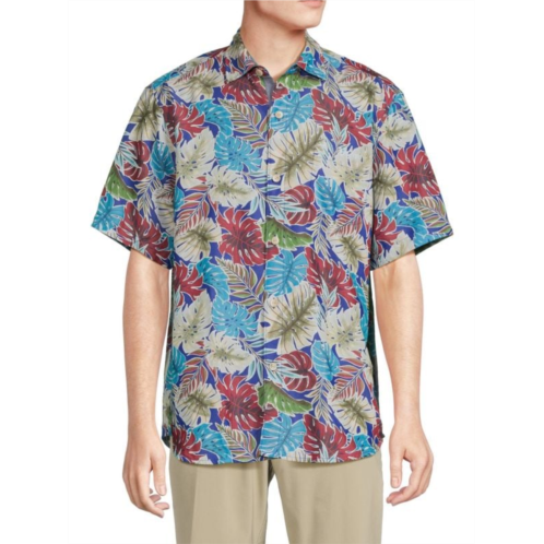 Tommy Bahama Coconut Point Fronds Short Sleeve Button Down Shirt