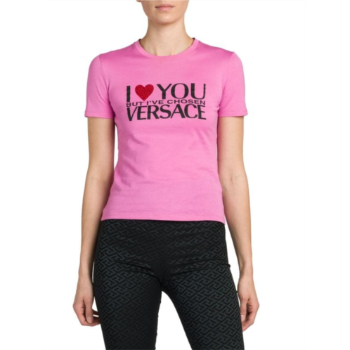 Versace Jersey Graphic Tee