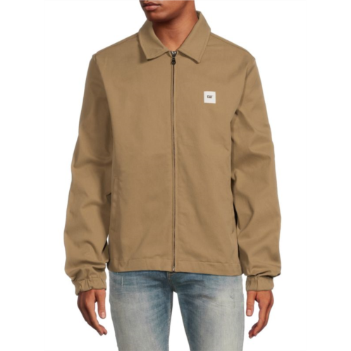 Cat WWR Twill Zip Front Jacket