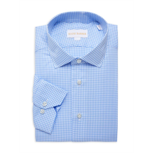 Scott Barber Gingham Dress Shirt