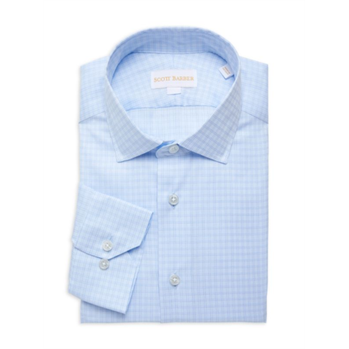 Scott Barber Windowpane Dress Shirt