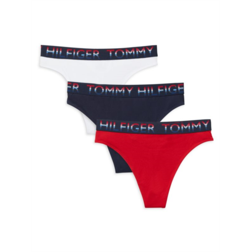 Tommy Hilfiger ?3-Pack Logo Thongs