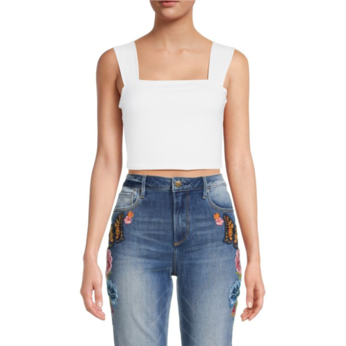 RD style ?Clare Squareneck Crop Tank Top