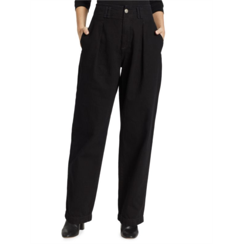 Rag & bone High Rise Pleated Trousers