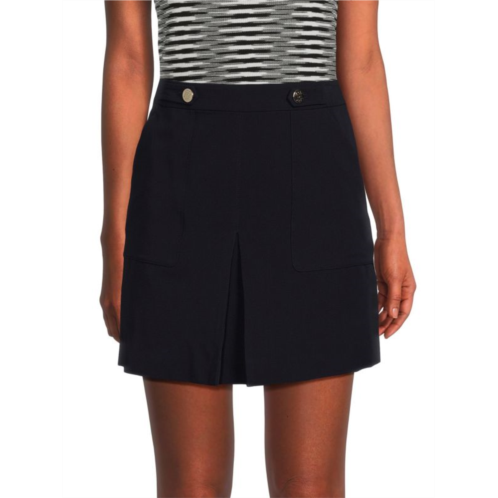 Tommy Hilfiger Solid Mini Skirt