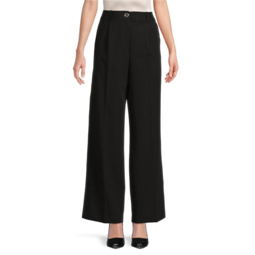 Tommy Hilfiger Crepe Wide Leg Trousers