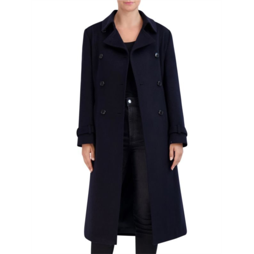 Cole Haan Signature Slick Wool Blend Trench Coat