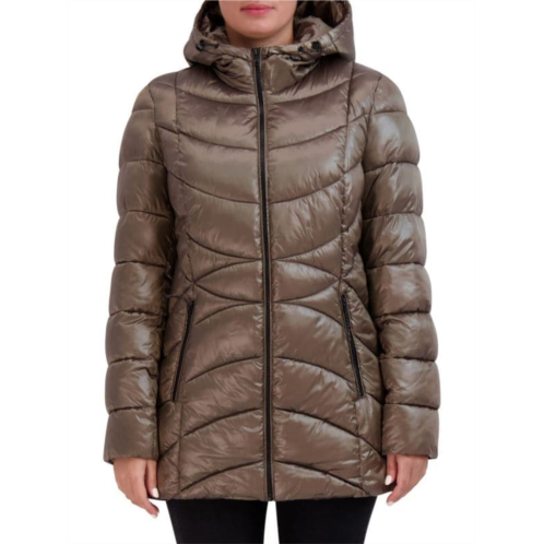 Cole Haan ?Signature A Line Puffer Jacket