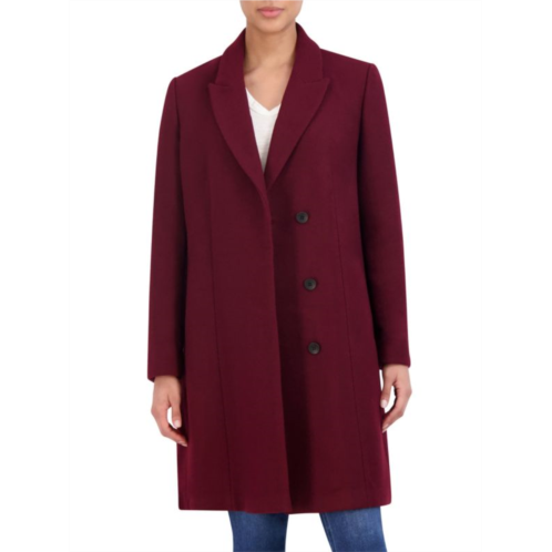 Cole Haan Asymmetric Peak Lapel Coat