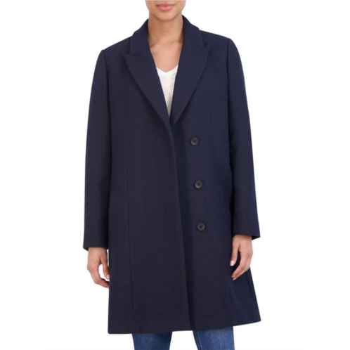 Cole Haan Asymmetric Peak Lapel Coat