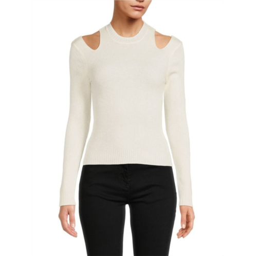 Hudson Cutout Merino Wool Sweater