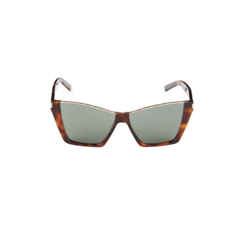 Saint Laurent 58MM Cat Eye Sunglasses