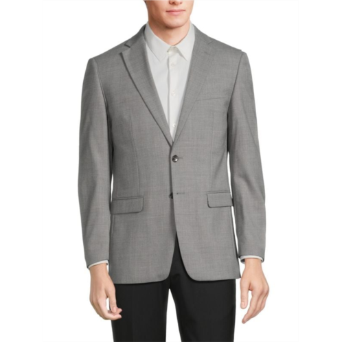 DOUGLAS & GRAHAME Slim Fit Wool Blend Blazer