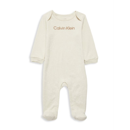 Calvin Klein ?Baby Boys Logo Footie