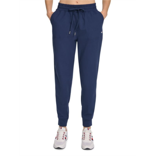 Tommy Hilfiger ?High Rise Drawstring Sweatpants