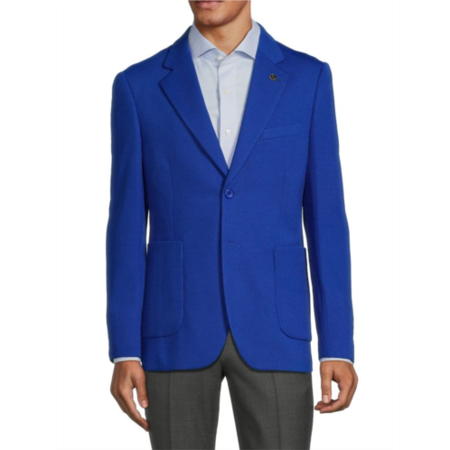 Tom Baine Waffle Knit Solid Sportcoat