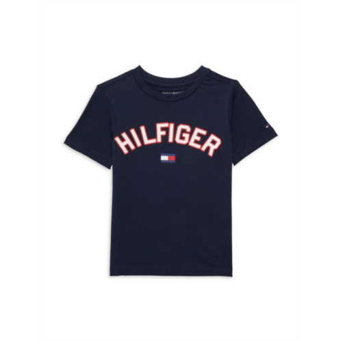 Tommy Hilfiger ?Little Boys Logo Graphic Tee
