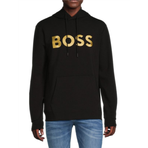 BOSS Soody Logo Pullover Hoodie