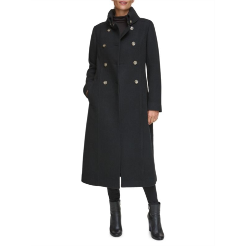 Guess Wool Blend Maxi Peacoat